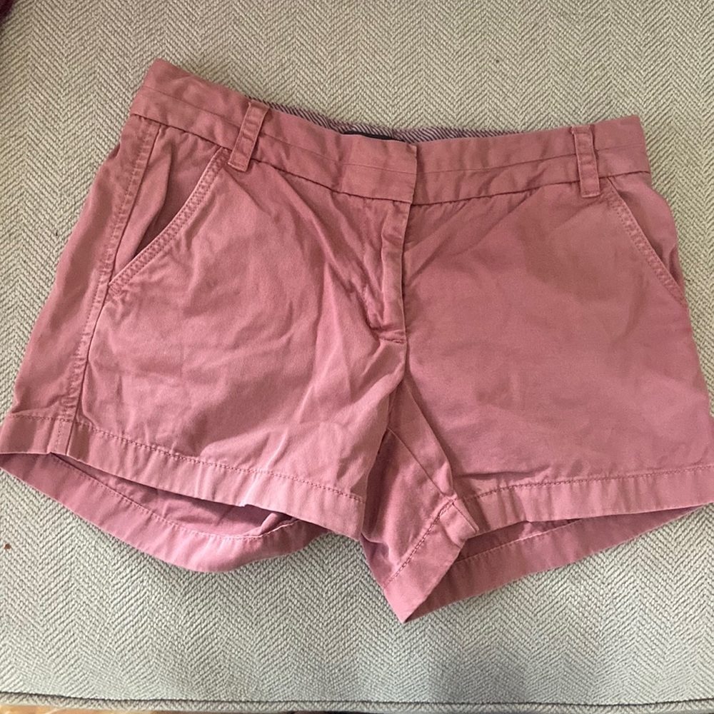 Nantucket red j crew chino short shorts. Low rise